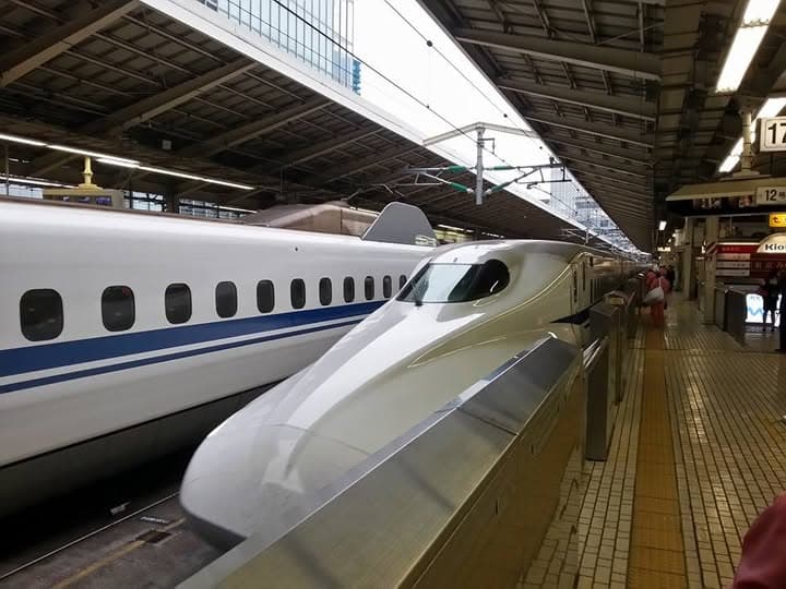 Shinkansen ke Tokyo — persoalan ikut naik bersama